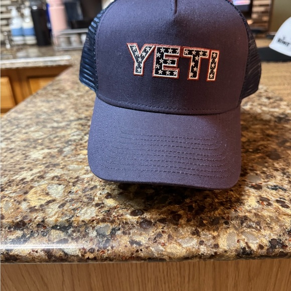 YETI Navy Blue Adjustable Trucker Hat - Picture 2 of 9
